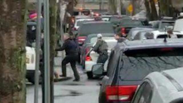 На месте инцидента в Нью-Джерси