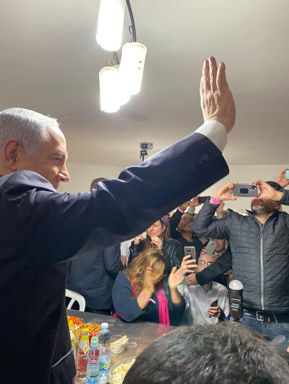 Нетаниягу на встрече с активистамиnullnull Нетаниягу на встрече с активистами