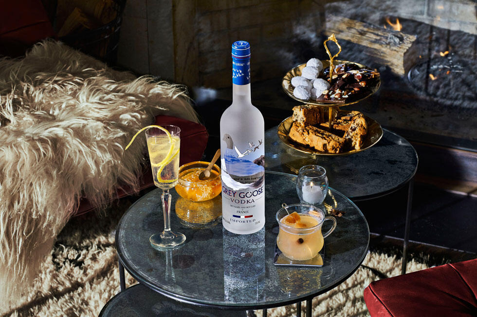 Коктейли на основе водки Grey Goose - идеальные напитки и для романтической встречи