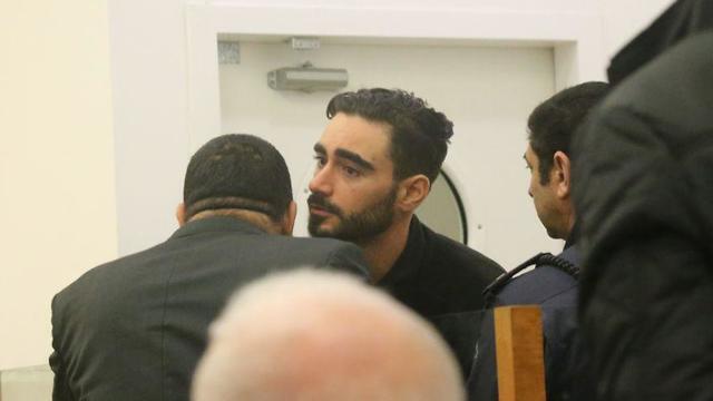 Йонатан Фадида в зале суда. Фото: Моти Кимхи