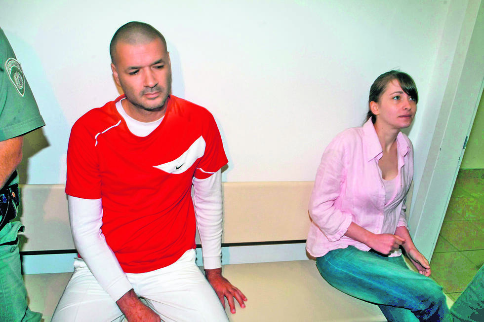 Рони Рон и Мари Пизам в суде. Фото: Ярив Кац (צילום: יריב כץ) Рони Рон и Мари Пизам в суде. Фото: Ярив Кац