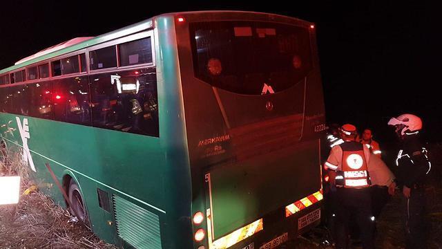 Место аварии. Фото: МАДА