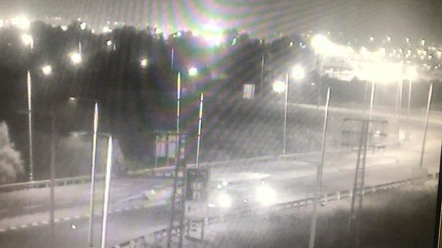 Автобус за мгновения до аварии. Фото: "Нетивей-Исраэль"