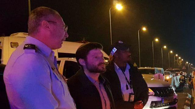 Смотрич на месте аварии. Фото: TPS