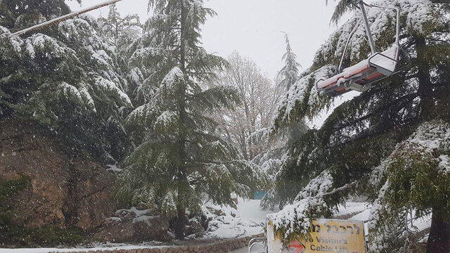 Снег на Хермоне