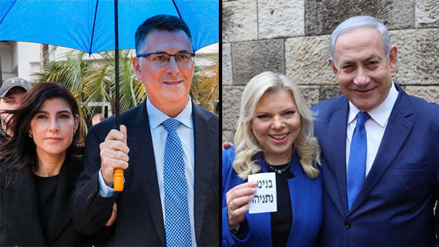  Саар и Нетаниягу с супругами