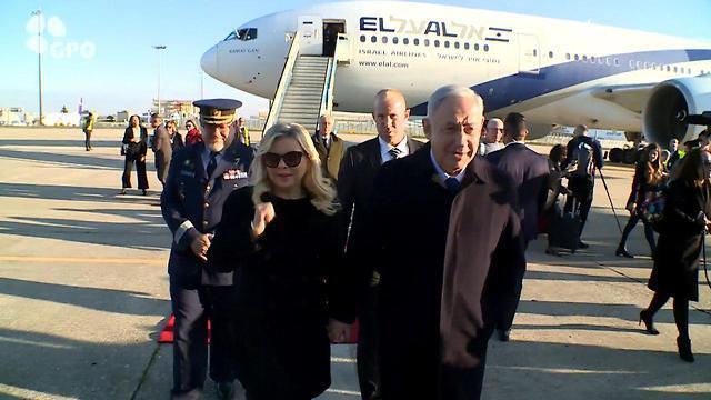 Супруги Нетаниягу в Лиссабоне. Фото: ЛААМ