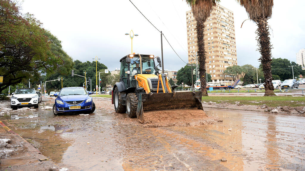 הצפות בדרום תל אביב