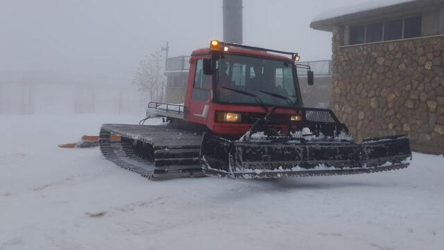 Горнолыжный комплекс на горе Хермон. Фото: администрация комплекса (צילום: אתר החרמון) Горнолыжный комплекс на горе Хермон. Фото: администрация комплекса