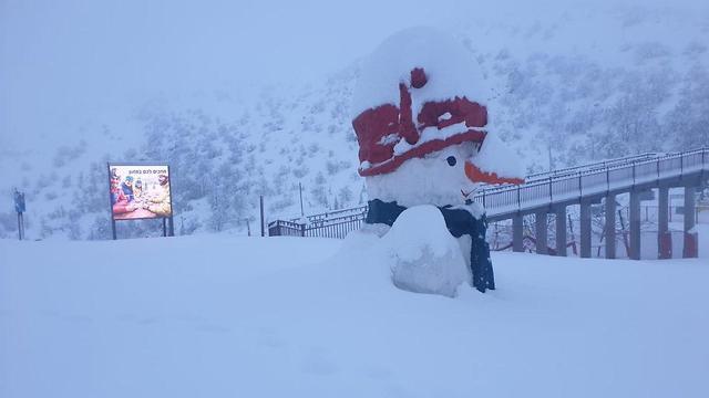 Хермон. Фото: туркомплекс Хермон (צילום: אתר החרמון) Хермон. Фото: туркомплекс Хермон