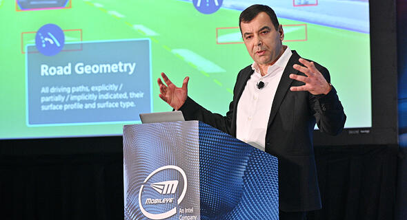 Mobileye co-founder Amnon Shashua (Photo: Walden Kirsch/Intel Corp.) Mobileye CEO and co-founder Amnon Shashua