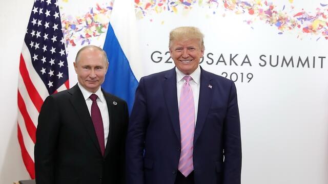 Путин и Трамп на саммите в Осаке. Фото: ЕРА