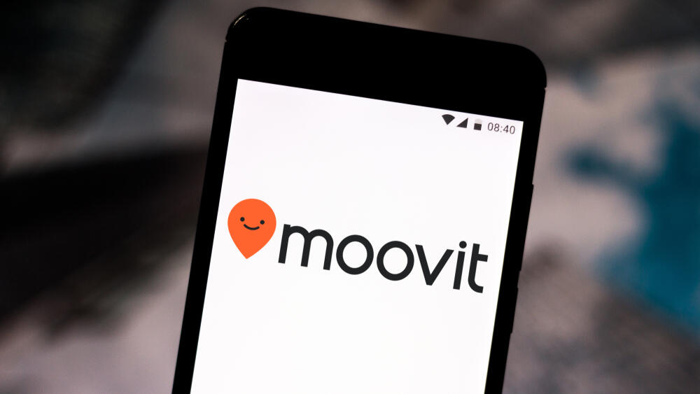 Приложение Moovit (Фото: shutterstock) אפליקציית מוביט