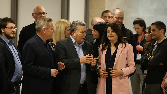 Горовиц, Перец и Леви-Абукасис. Фото: Амит Шааби