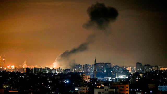 Удары ЦАХАЛа по целям в Газе. Фото: AFP