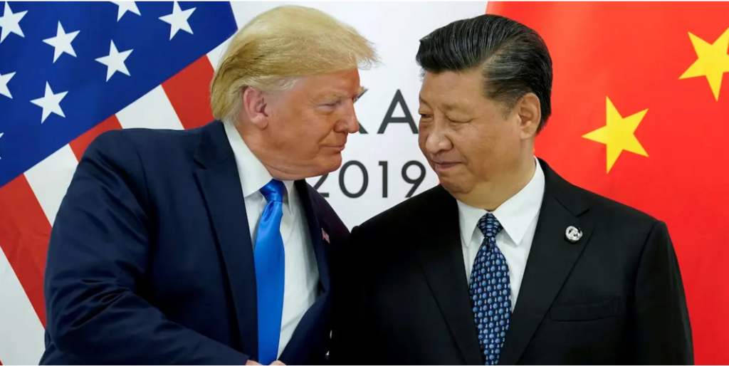 U.S. President Donald Trump and Chinese President Xi Jinping 