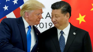 U.S. President Donald Trump and Chinese President Xi Jinping 