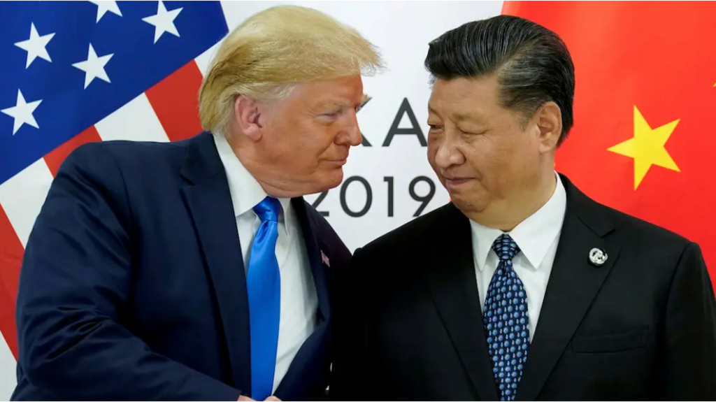 U.S. President Donald Trump and Chinese President Xi Jinping 