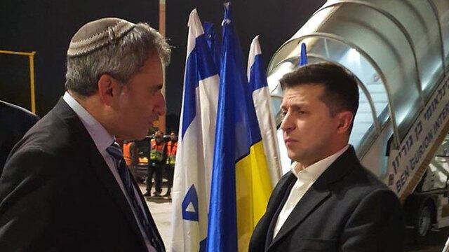 Владимир Зеленский прибыл в Израиль