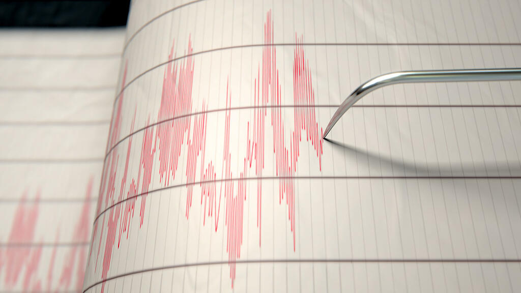Seismograph; illustration (Photo: Shutterstock) ססמוגרף רעידת אדמה