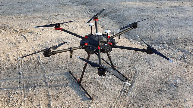 Дрон Matris 600. Такой же аппарат был применен ХАМАСом для атаки. Фото: Йоав Зейтун