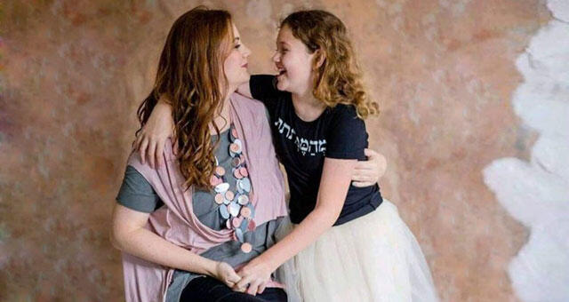 Йудит Вайнштейн-Грос и ее дочь. Фото: Алена Сасина