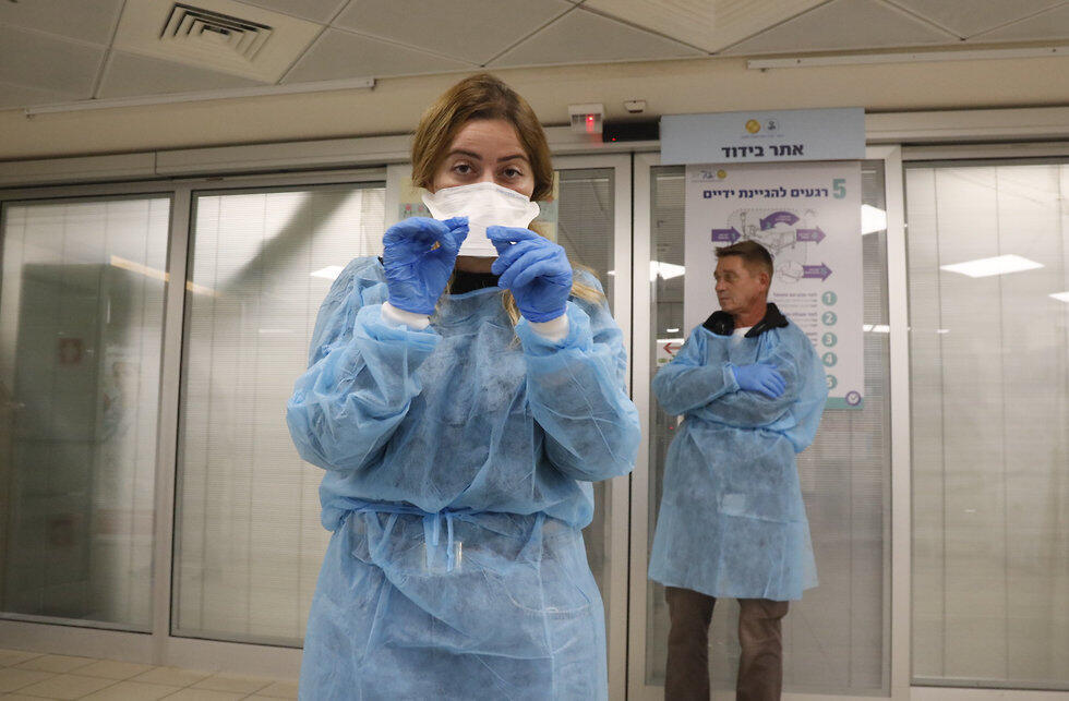 Больница "Шиба" (Тель ха-Шомер), 3 февраля. Фото: Шауль Голан