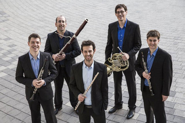 Тель-Авивский духовой квинтет. Фото: Михаэль Павиа