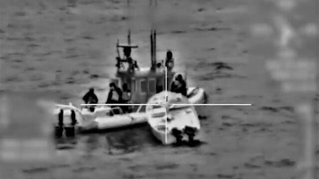 Предотвращение попытки контрабанды снаряжения. Фото: пресс-служба ЦАХАЛа (צילום: דובר צה"ל) Предотвращение попытки контрабанды снаряжения. Фото: пресс-служба ЦАХАЛа