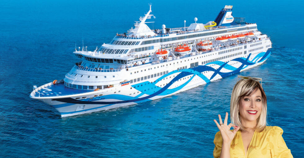 Круизный лайнер компании "Мано". Фото: пресс-служба компании (צילום: מנו ספנות) Круизный лайнер компании "Мано". Фото: пресс-служба компании