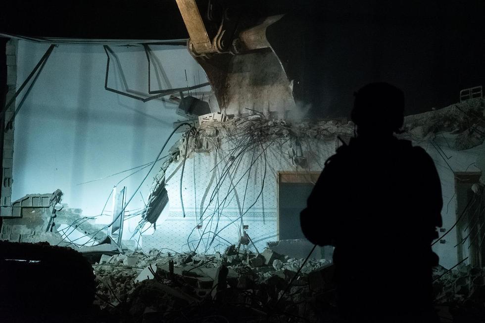 Разрушение дома террориста. Фото: пресс-служба ЦАХАЛа