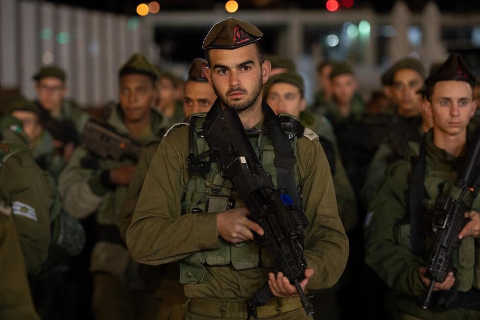 Бойцы бригады "Голани" после принесения присяги у Стены плача. Фото: пресс-служба ЦАХАЛа