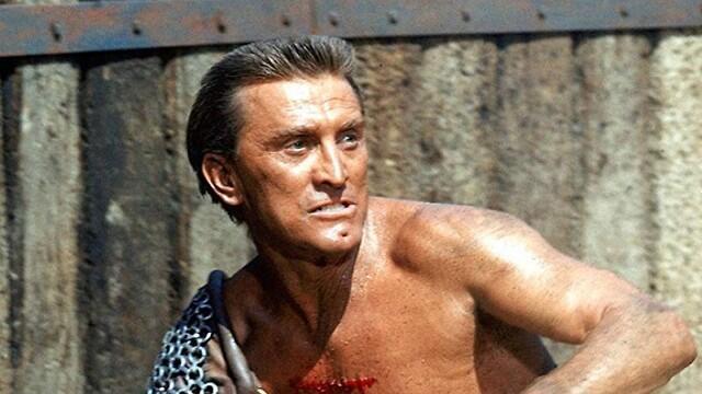 В роли Спартака (1960). Кадр из фильма