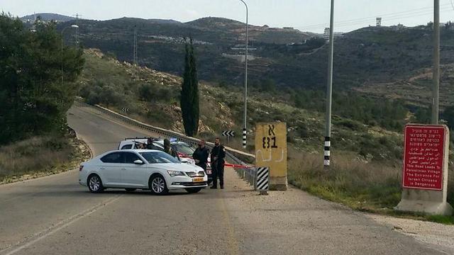 Теракт в округе Биньямина. Фото: Тацпит