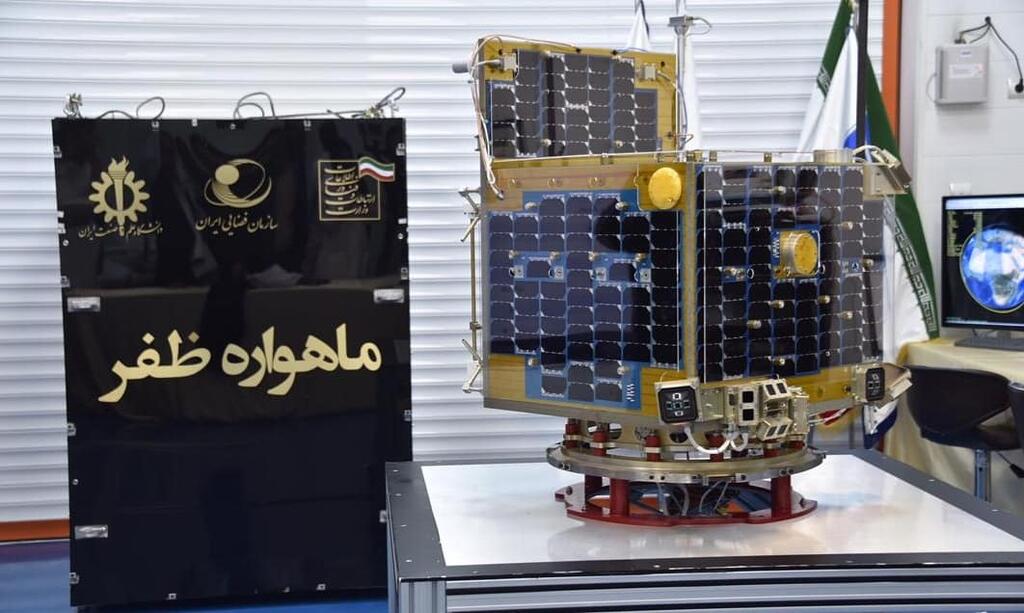 Iranian satellite (Photo: Social media) איראן לוויין לווין איראני בשם זפאר