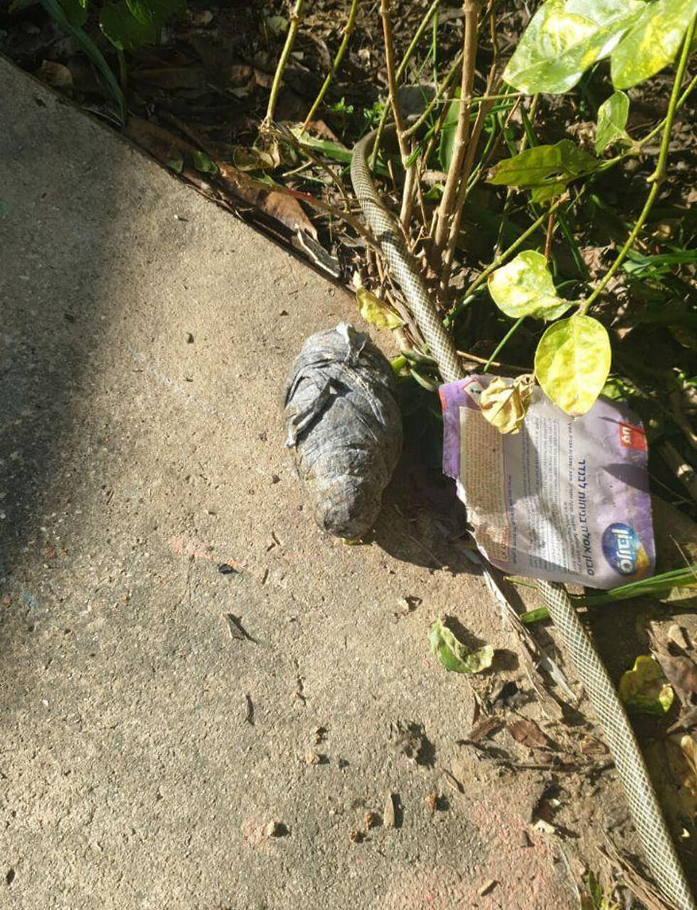 Подозрительный предмет, залетевший в кибуц Ниримnullnull Подозрительный предмет, залетевший в кибуц Нирим