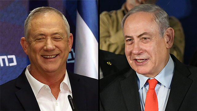 Ганц и Нетаниягу. Фото:Яир Саги, Шауль Голан (צילום: יאיר שגיא, שאול גולן) Ганц и Нетаниягу. Фото:Яир Саги, Шауль Голан