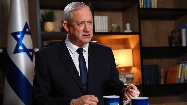 Бени Ганц. Фото: Таль Шахар (צילום: טל שחר ) Бени Ганц. Фото: Таль Шахар