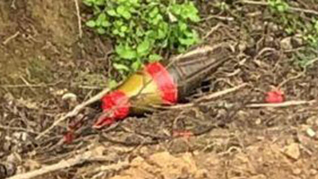 Снаряд, прилетевший на воздушных шарах nullnull Снаряд, прилетевший на воздушных шарах