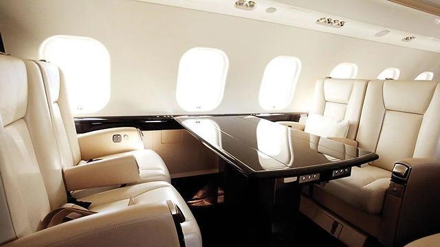 Частный самолет, на котором полетят пассажиры в Израиль. Фото: vistajet (מתוך אתר vistajet) Частный самолет, на котором полетят пассажиры в Израиль. Фото: vistajet