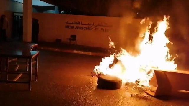 Акция протеста в Иерихонеnullnull Акция протеста в Иерихоне