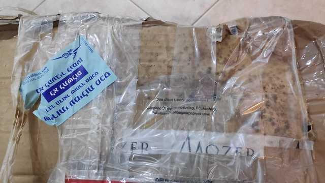 Посылка с плесенью