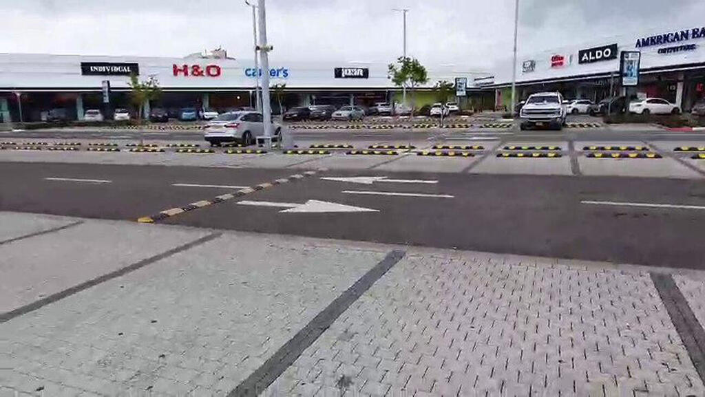 חניון מרכז ביג ירכא ריק נגיף קורונה 
