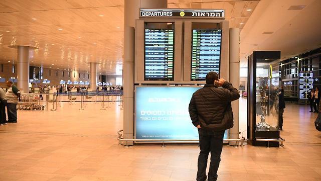 В аэропорту Бен-Гурион. Фото: Яир Саги (צילום: יאיר שגיא) В аэропорту Бен-Гурион. Фото: Яир Саги