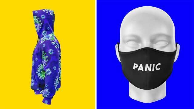 Коронавирус? Паника? Ударим по ним творческим подходом. Дизайн: Наама Нeхуштай