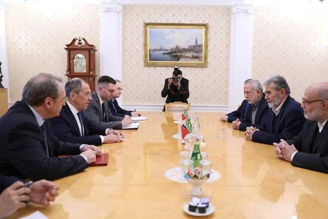 Делегация Исламского джихада в Москве. Фото: МИД России (Делегация Исламского джихада в Москве. Фото: МИД России) Делегация Исламского джихада в Москве. Фото: МИД России