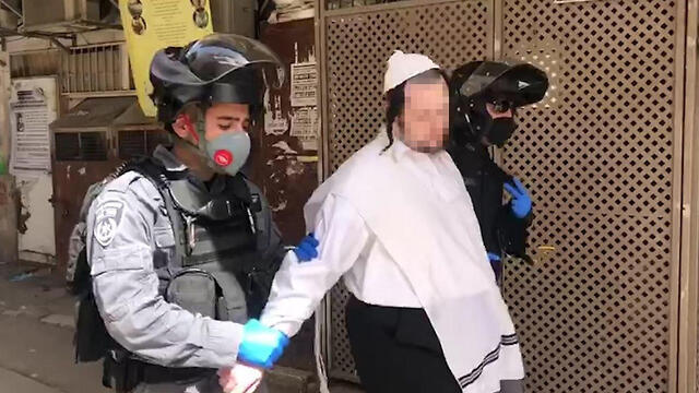 Меа Шеарим: полиция действует строже. Фото: Гилад Коэн