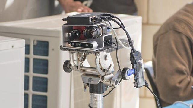 Радар для коронавируса в одной из больниц. Фото: пресс-служба министерства обороны (צילום: דוברות משרד הביטחון) Радар для коронавируса в одной из больниц. Фото: пресс-служба министерства обороны