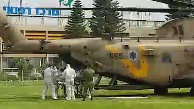 Учения ВВС ЦАХАЛа по эвакуации больных коронавирусомnullnull Учения ВВС ЦАХАЛа по эвакуации больных коронавирусом