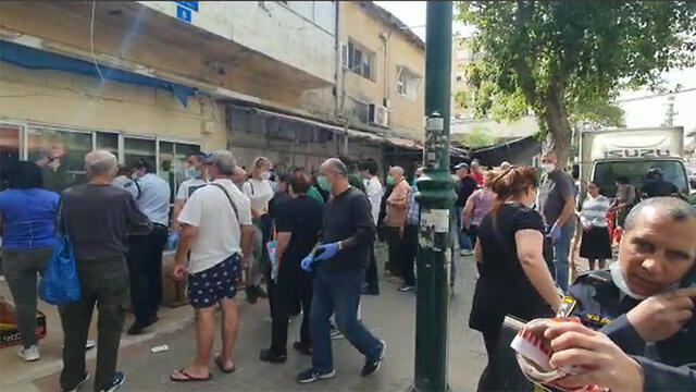 Очередь за яйцами в Ришон ле-Ционе